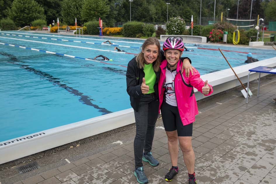 auch die Fotografin mal mit drauf